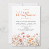 Een kleine uitnodiging voor het Baby shower van Wi (Voorkant)