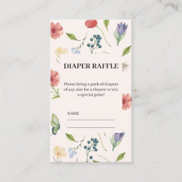 Een kleine uitnodiging voor het Baby shower van Wi Informatiekaartje