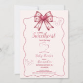 Een kleine Valentijn Baby shower Kaart (Voorkant)