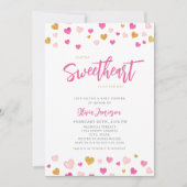 Een kleine Valentijn Baby shower Kaart (Voorkant)