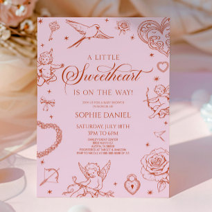 Een kleine Valentijnsdag verrassing voor de babysh Kaart