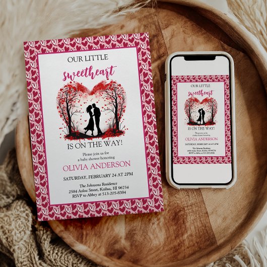 Een kleine Valentijnsfeestje voor je schatje Kaart