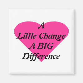 Een kleine verandering een GROOT verschil Magneet