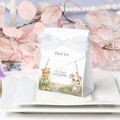 Een kleine visser is aan het wankelen in Joy Baby  Bedankdoosjes