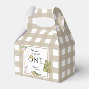 Een kleine visser verjaardagsfeestje bedankdoosjes