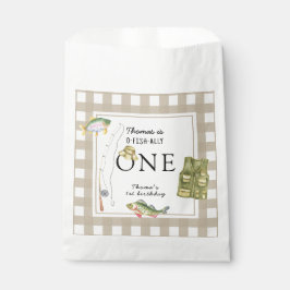 Een kleine visser verjaardagsfeestje bedankzakje