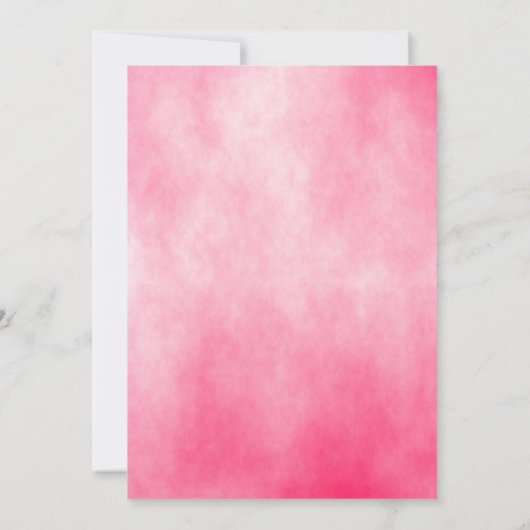 Een kleine vlinder is onderweg Baby shower Kaart (Achterkant)