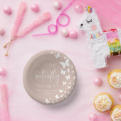 Een kleine vlinder is onderweg Baby shower Papieren Kommen (Feest)