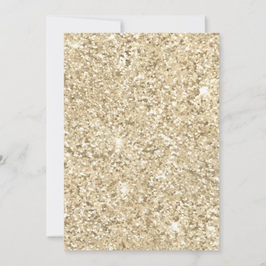 Een kleine vlinder is onderweg meisje blozen goud kaart (Achterkant)