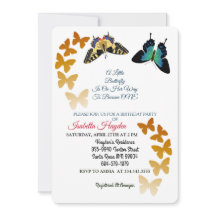 Een kleine vlinder is onderweg naar haar moderne d