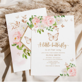 Een kleine vlinder is op weg naar goud. kaart