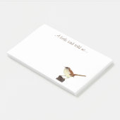 Een kleine vogel vertelde me post-it® notes (Schuin)