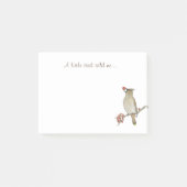 Een kleine vogel vertelde me post-it® notes (Voorkant)