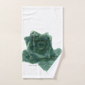 Een kleine vogel vertelde me Roos Bad Handdoek (Handdoek)