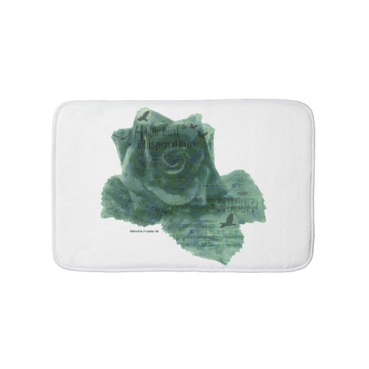 Een kleine vogel vertelde me Roos Badmat (Voorkant)