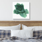 Een kleine vogel vertelde me Roos Canvas Afdruk (Insitu (Slaapkamer))