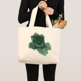 Een kleine vogel vertelde me Roos Grote Tote Bag