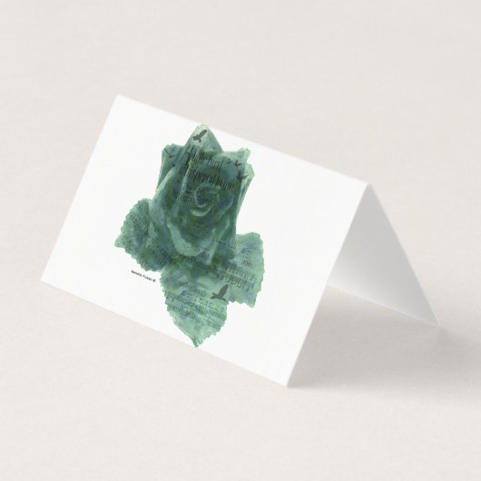 Een kleine vogel vertelde me Roos Kaart (Voorkant)