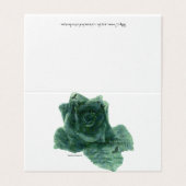 Een kleine vogel vertelde me Roos Kaart (Buitenkant ongevouwen)