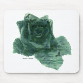 Een kleine vogel vertelde me Roos Muismat (Voorkant)