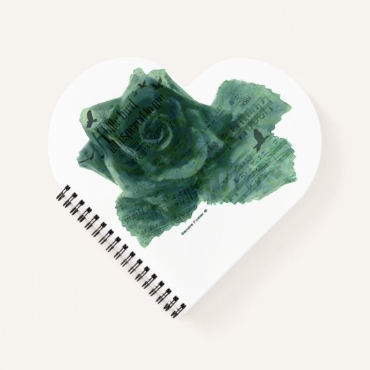 Een kleine vogel vertelde me Roos Notitieboek (Voorkant)