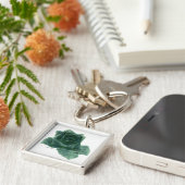 Een kleine vogel vertelde me Roos Sleutelhanger (Zijkant)