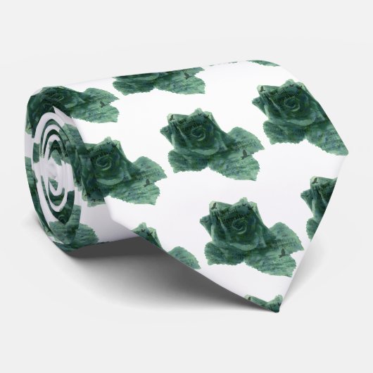 Een kleine vogel vertelde me Roos Stropdas (Opgerold)