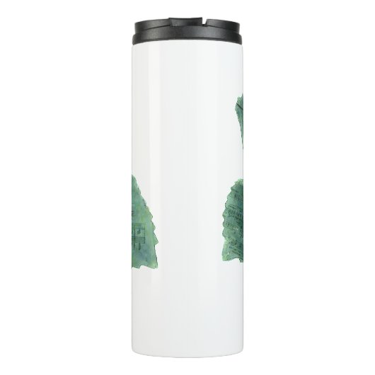 Een kleine vogel vertelde me Roos Thermosbeker (Achterkant)