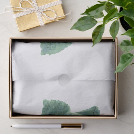 Een kleine vogel vertelde me Roos Tissuepapier (Geschenk)