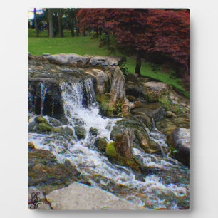 Een Kleine Waterval Fotoplaat