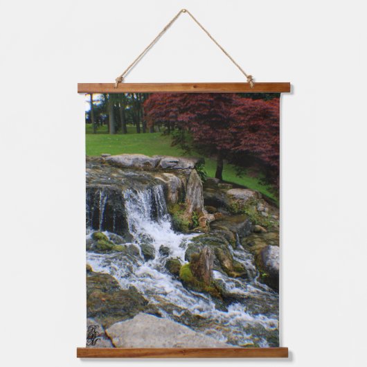 Een Kleine Waterval Hangend Wandkleed (Voorkant)