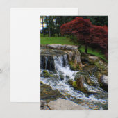Een Kleine Waterval Notitiekaartje (Voorkant / Achterkant)