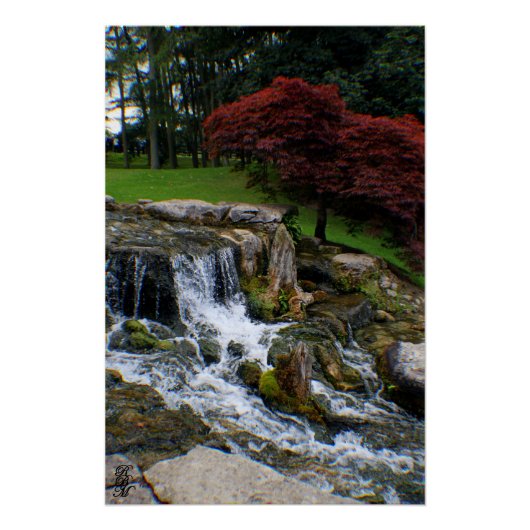 Een Kleine Waterval Perfect Poster (Voorkant)