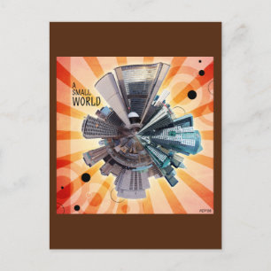 Een kleine wereld briefkaart