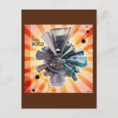 Een kleine wereld briefkaart (Voorkant)