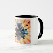 Een kleine wereld mok (Voorkant rechts)