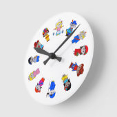 Een kleine wereld ronde klok (Hoek)