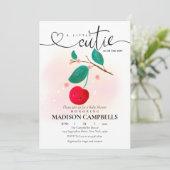 Een kleine wijk op weg naar Cherry Kaart (Staand voorkant)