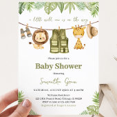 Een Kleine Wilde Babyborrel Kaart