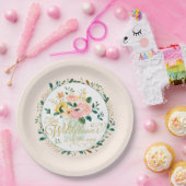 Een kleine wilde bloem is op de weg Papier Bord (Feest)