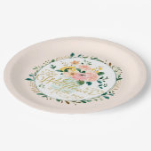 Een kleine wilde bloem is op de weg Papier Bord (Gekanteld)