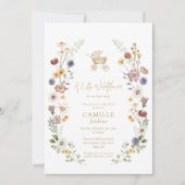 Een kleine wilde bloem kaart (Voorkant)