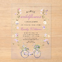 Een Kleine Wilde Bloem Lente Baby Shower