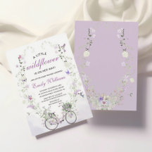 Een Kleine Wilde Bloem Lente Baby Shower
