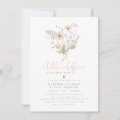 Een kleine Wilde Boho Natuur Theme Baby shower Kaart (Voorkant)