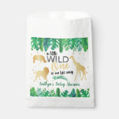 Een kleine wilde die op weg is naar het Baby showe Bedankzakje (Voorkant)