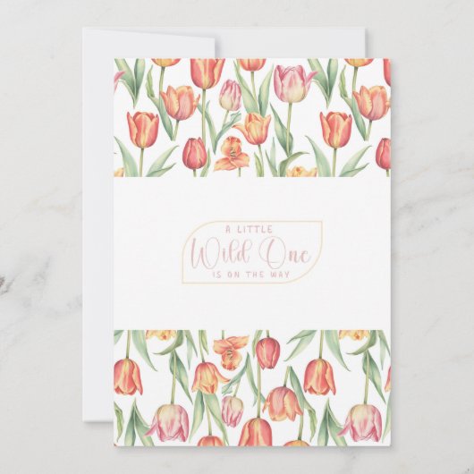 "Een kleine wilde" Kaart (Achterkant)