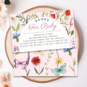 Een kleine Wildflower Meisje Boeken voor Baby show Informatiekaartje
