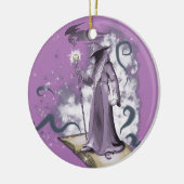 Een kleine wizardware keramisch ornament (Links)