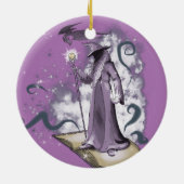 Een kleine wizardware keramisch ornament (Achterkant)